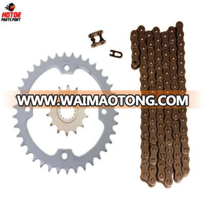 Steel motorcycle Sprockets and Chains Sets for Yamaha YFZ450