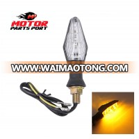 Black 12V motorcycle led turn signal light